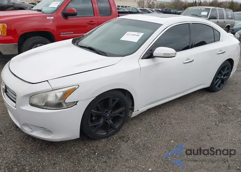 2014 Nissan Maxima S из США, поврежденный, VIN 1N4AA5AP8EC437198